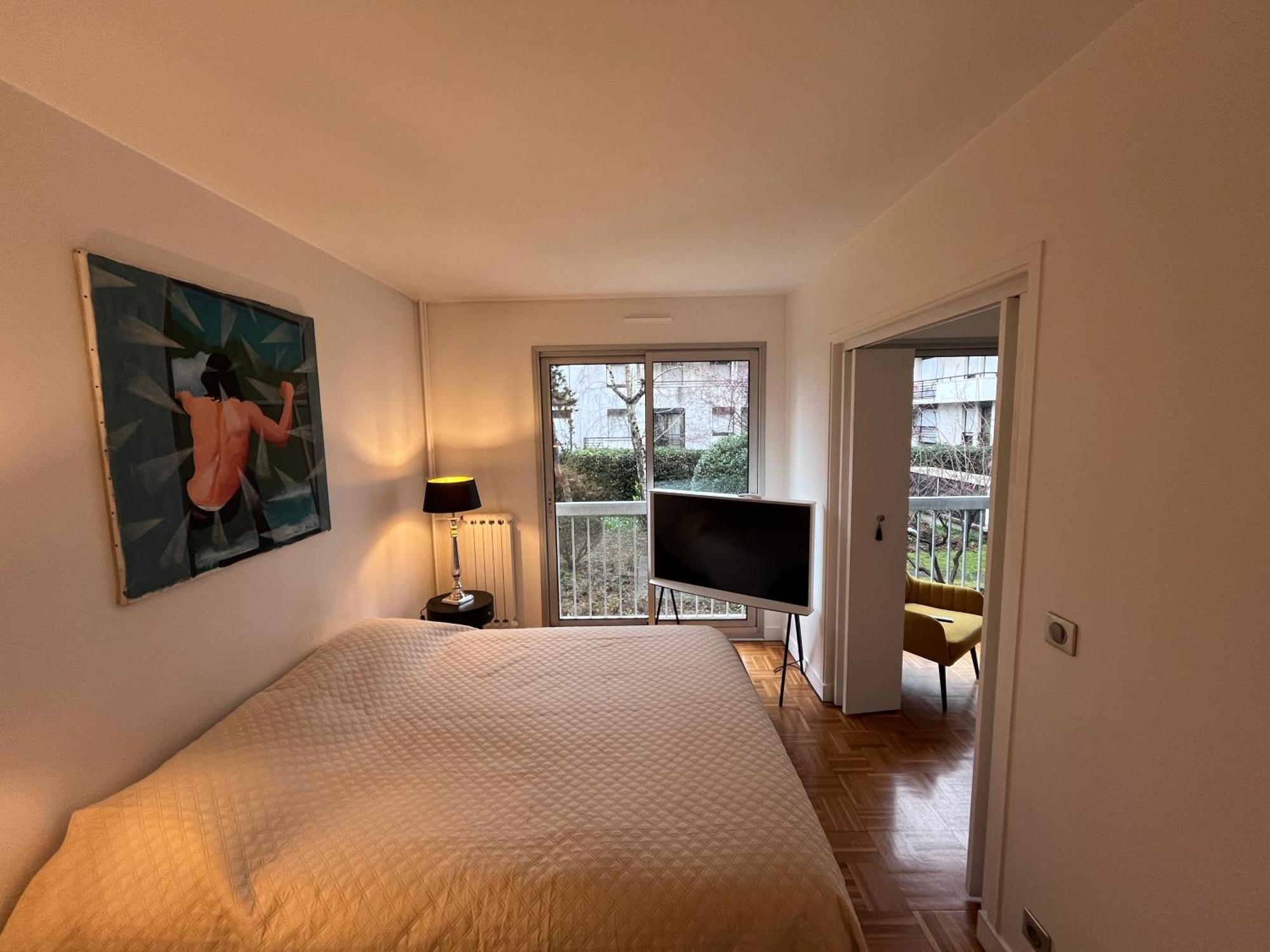 2 Pieces Sur Jardin Appartement Parijs